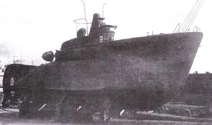 Итальянская сверхмалая подводная лодка СВ8 1943 г Итальянская сверхмалая - фото 88