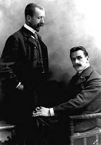 Генрих и Томас Манны Мюнхен 1900 Юлия Манн урожденная да Сильва Брунс - фото 2