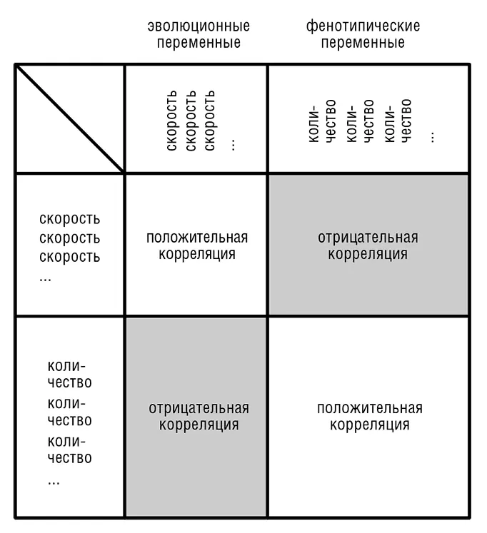 Рис 43 Схематическая обобщенная картина корреляций эволюционных и - фото 31