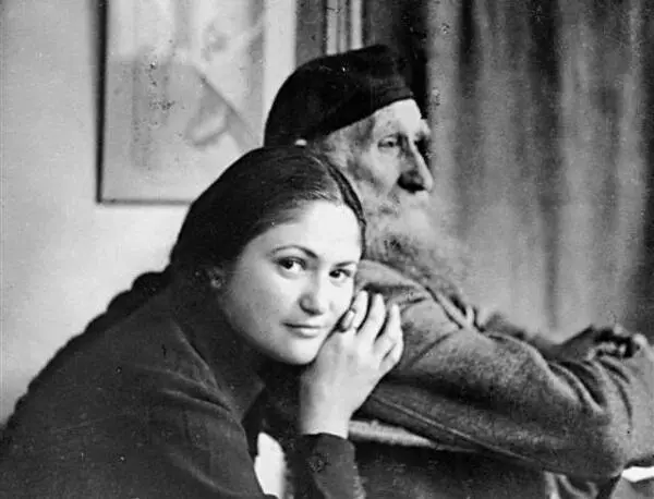 Дина Верни и Аристид Майоль Франция конец 30х годов ХХ века Со смертью - фото 119