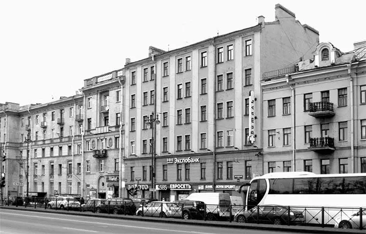 Московский проспект 74 Фото 2013 г В 19041917 гг в домах Громовых и - фото 186