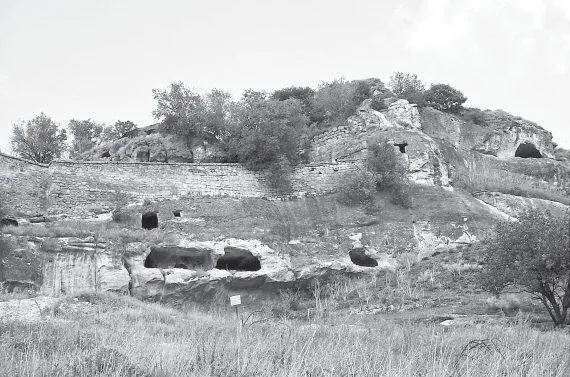 Рис 457 ЧуфутКале Фотография 2006 года Рис 458 ЧуфутКале - фото 123