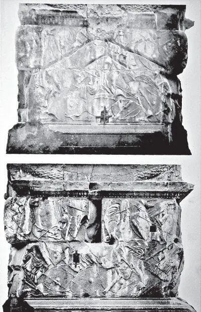 Рис 816 Цоколь колонны Траяна Фотография XIX века Взято из 10691 Но - фото 335