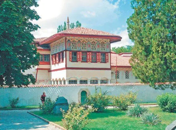 Один из покоев ханского дворца в Бахчисарае Фотография сделана ГВ Носовским - фото 407