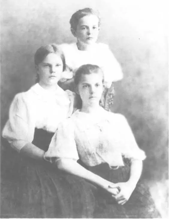 Сестры Соловьевы Соловьята Варя Лёля Елена и Наташа Середина 1900х гг - фото 13