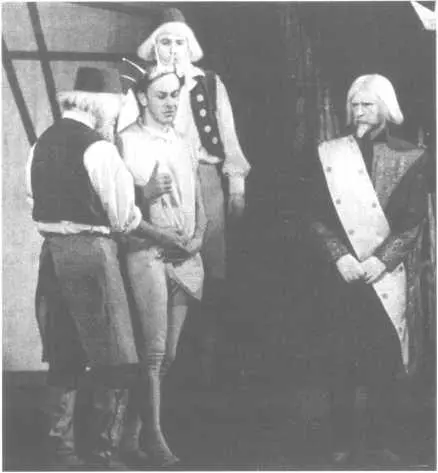 Сцены из спектакля Голый король Московский театр Современник 1960 г - фото 123