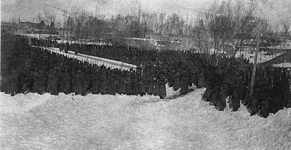 Построение частей 4го Кавказского армейского корпуса 1915 г Встреча - фото 51
