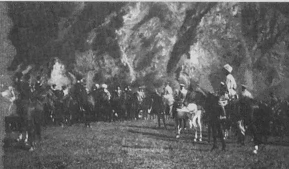 Смотр казачьим частям Кавказский фронт 1916 г РГАКФД Казачий офицер возле - фото 55