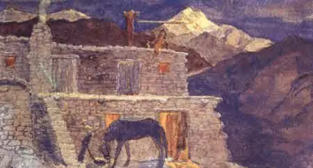 УТРО В ПЕРСИДСКИХ ГОРАХ Рисунок В Яна 1925 АНТИХРИСТОВ РАБОТНИЧЕК - фото 17