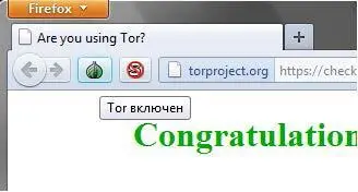 Рис 27Tor включен Проконтролировать работает ли Tor можно и подругому - фото 23