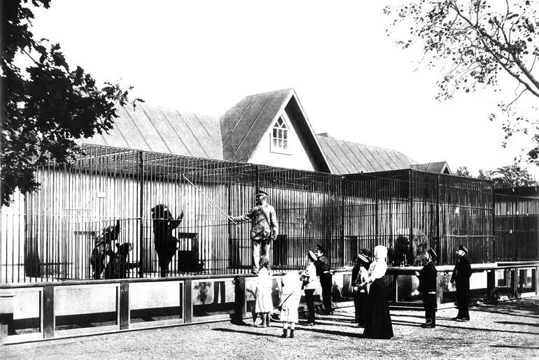 В Зоологическом саду 1900е гг В 1897 г Э Рост скончался и зоопарк - фото 8