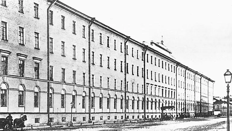 Бывшие казармы Дворянского полка ул Красного Курсанта 21 1900е гг Дом - фото 77
