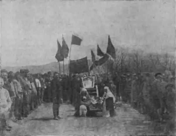 Похороны т Либкнехта в селе Казанке в мае 1919 года Во Владимировке нас - фото 14