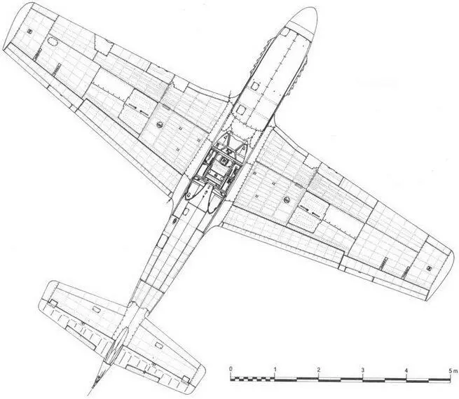 P51B10NA P51B10NA P51B15NA с 415 л подвесными топливными баками - фото 104