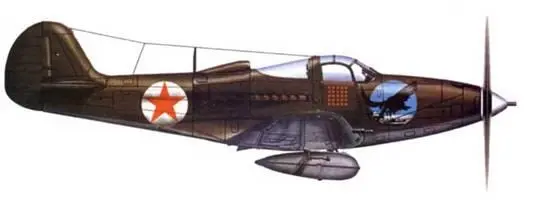 P39N майора ВФ Сиротина ВВС РККА 1944 г Поставленные в Советский Союз - фото 241