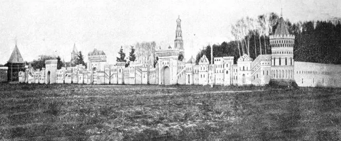 Палестинская стена Фото 1912 года Статья о Николо Угрешском монастыре - фото 91