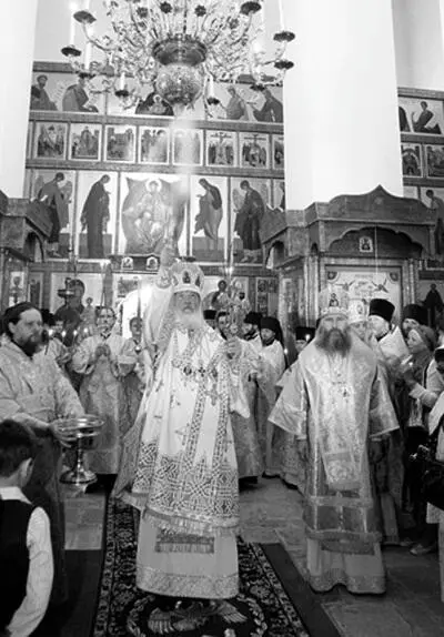 Святейший Патриарх Кирилл совершает великое освящение Никольского собора 22 мая - фото 34