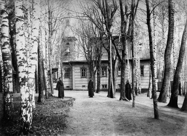 Петропавловский скит НиколоУгрешского монастыря 1890е гг В престольный - фото 99