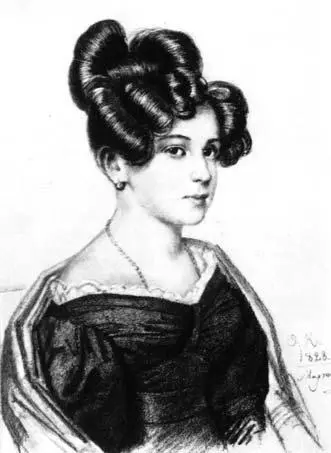 Анна Алексеевна Оленина Худ ОА Кипренский 1828 г В конце 1827 года - фото 107