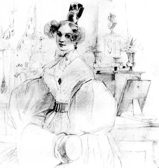 АА Оленина Худ ГГ Гагарин 1833 г Интересно что роман о своих - фото 111