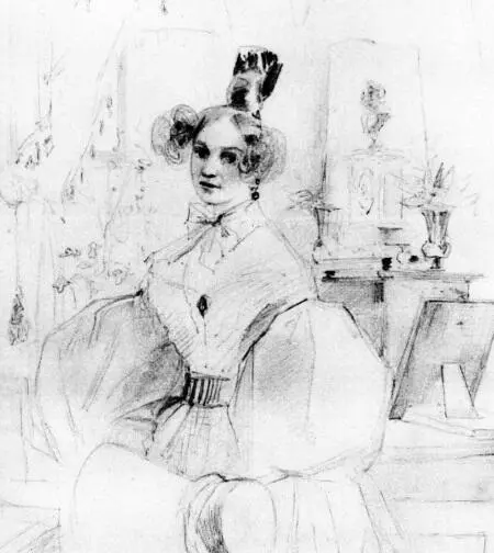 АА Оленина Рис ГГ Гагарина Приютино 1833 г Искренность и нежность - фото 56