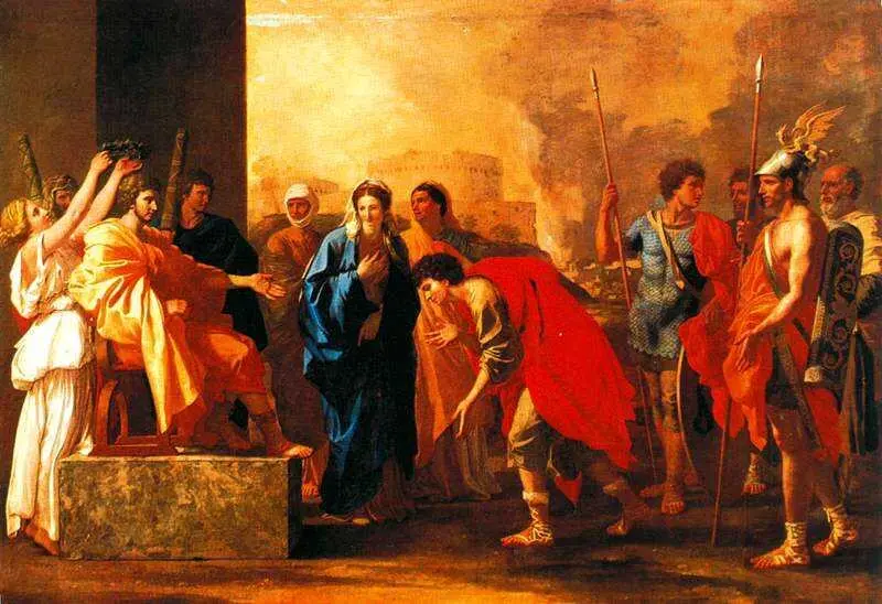 Н Пуссен Великодушие Сципиона 1643 ГМИИ Москва На картине Пуссен - фото 24