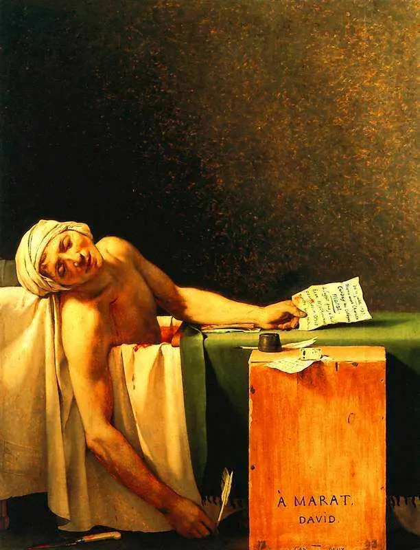 Ж Л Давид Смерть Марата 1793 Королевский музей изящных искусств - фото 43