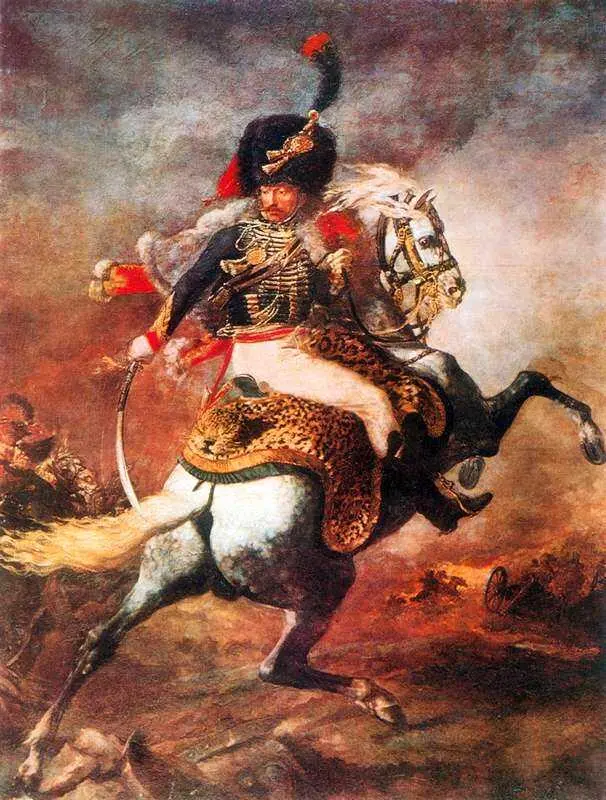 Т Жерико Офицер императорских конных егерей во время атаки 1812 Лувр - фото 53