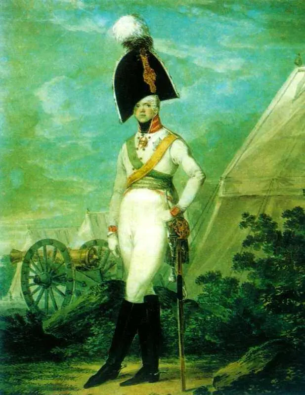 А О Орловский Портрет великого князя Константина Павловича 1802 - фото 74
