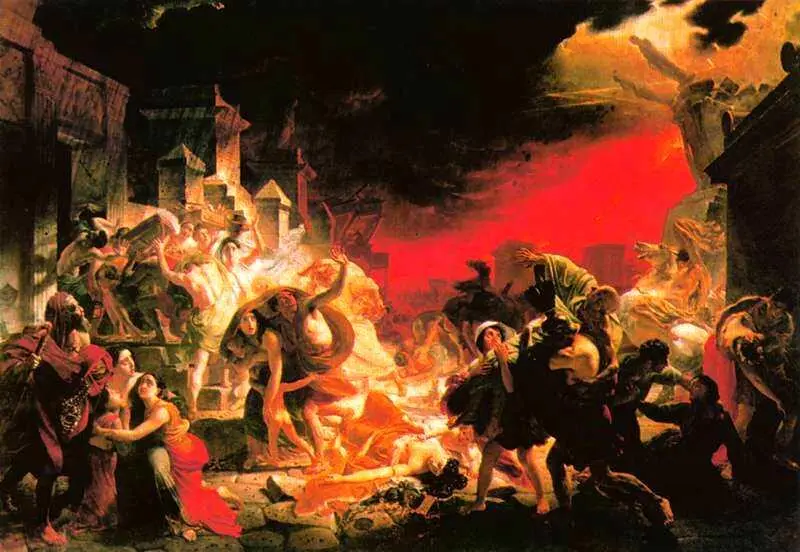 К П Брюллов Последний день Помпеи 1833 Русский музей СанктПетербург - фото 78