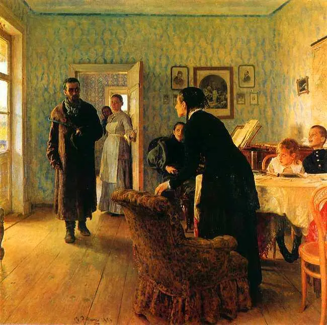 И Е Репин Не ждали 18841888 Третьяковская галерея Москва Как и в - фото 111