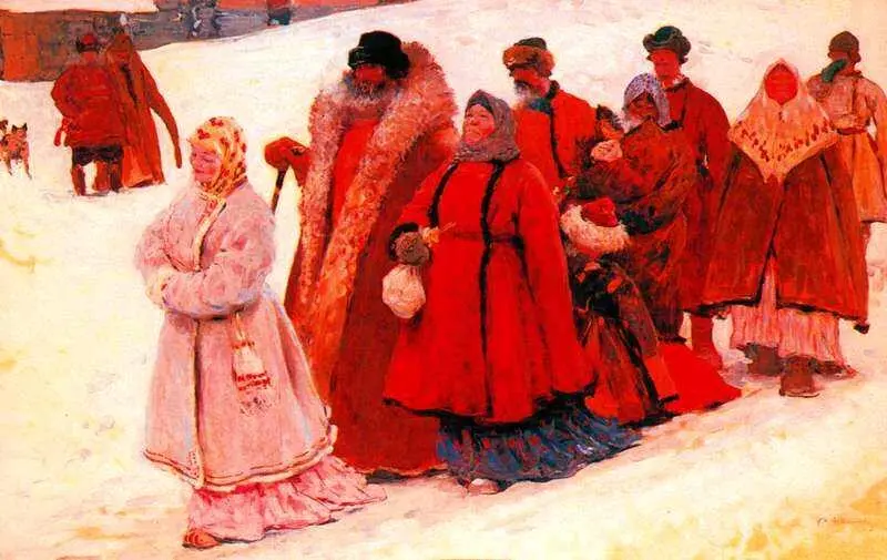 С В Иванов Семья В гости 1907 Третьяковская галерея Москва В - фото 135