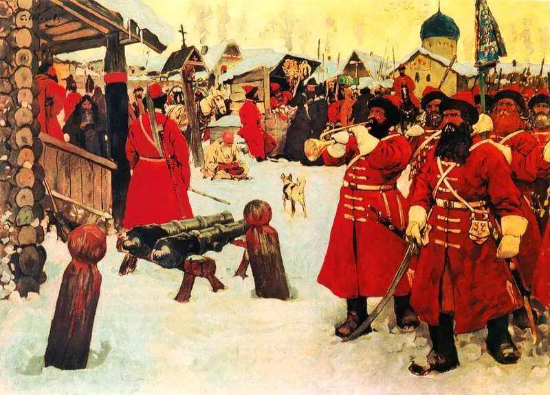 С В Иванов В стрелецкой слободе 1907 Третьяковская галерея Москва В - фото 136