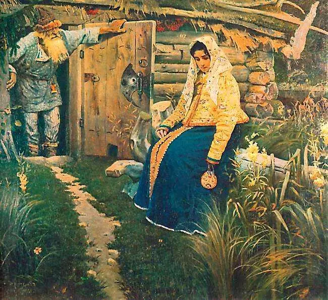 М В Нестеров За приворотным зельем 1888 Государственный художественный - фото 143