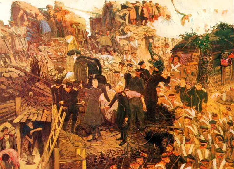 Д Н Кардовский Оборона Севастополя издание И Кнебеля Москва 19081913 - фото 149