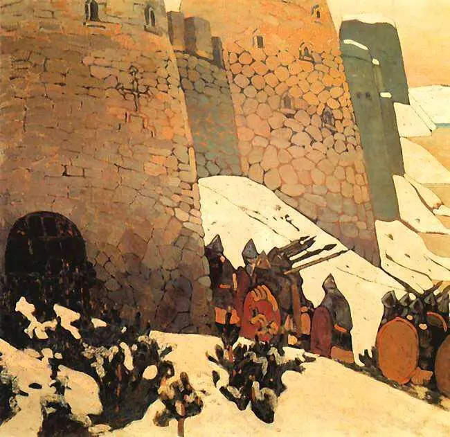 Н К Рерих Дозор 1905 Русский музей СанктПетербург Н К Рерих - фото 157