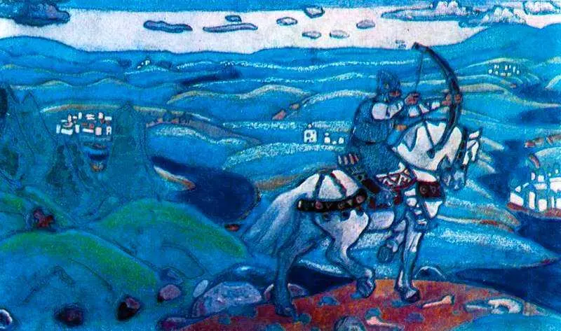 Н К Рерих Илья Муромец 1909 частное собрание Москва В 1913 году Рерих - фото 160