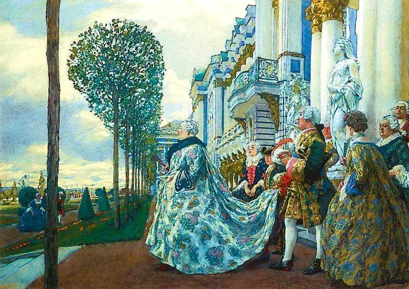 Е Е Лансере Императрица Елизавета Петровна в Царском Селе 1905 - фото 173