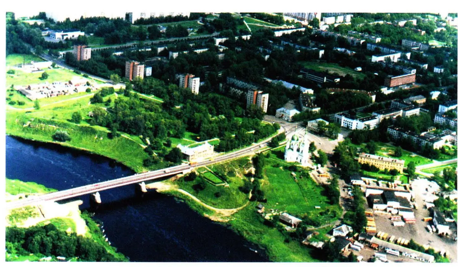 Городище крепости Ям Вид сверху Крепость Ям Северовосточный бастион - фото 168
