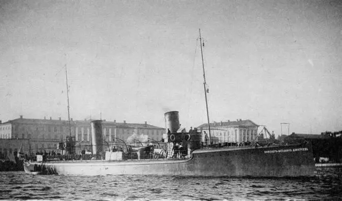 Эскадренный миноносец Инженермеханик Дмитриев в Кронштадт 10 августа 1905 - фото 20
