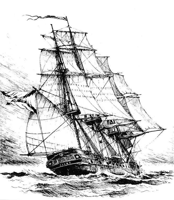 Фрегат Диана погиб 7 января 1855 г у берегов Японии во время землетрясения - фото 7