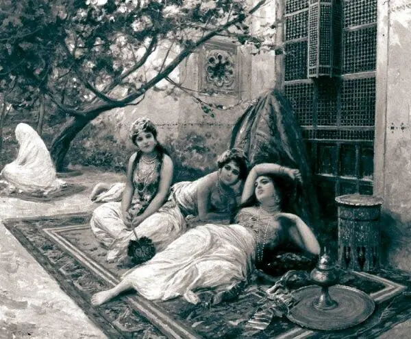 Девушки гарема Художник Фабио Фабби Выбирая наложницу на ночь султан посылал - фото 32