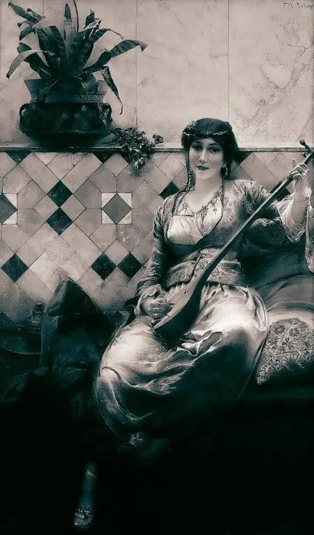 Серенада в гареме Художник Фердинанд Макс Бредт С этим именем она должна была - фото 151