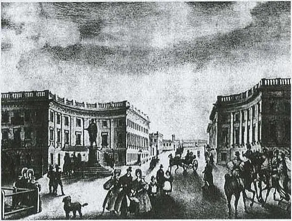 Одесса Приморский бульвар Конец 1830х годов Художник Гординский Одесса - фото 63