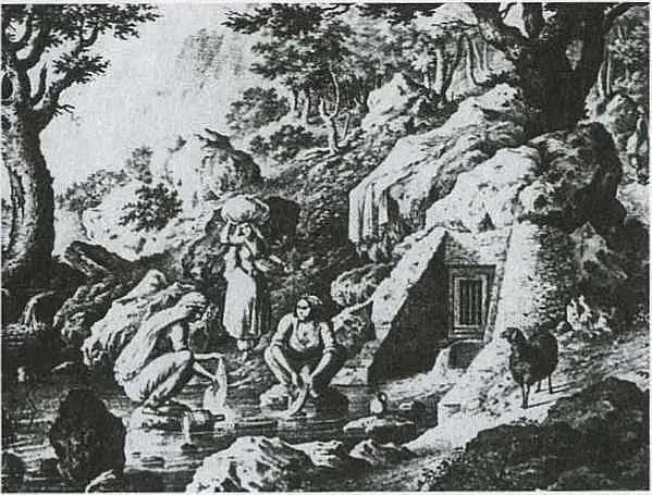 Южный берег Крыма Татарские женщины у источника Ф Гросс Ялта 1840е годы - фото 71