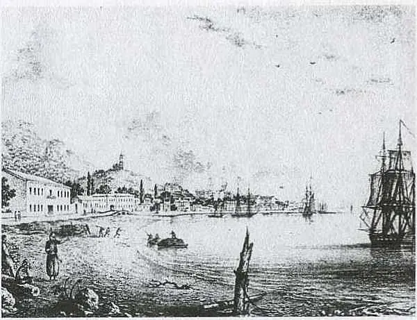 Ялта 1840е годы Литографня Ф Гросса Алушта 1840е годы Литография Ф - фото 72