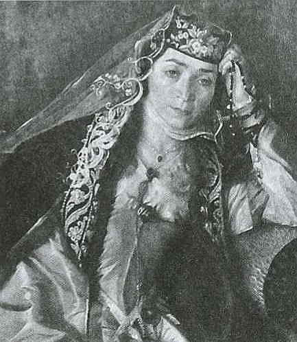 Портрет Яшмовой Неизвестный грузинский художник середины XIX века - фото 101