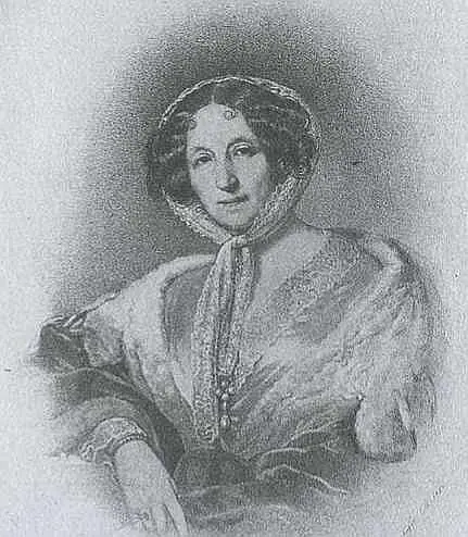 Светлейшая княгиня EK Воронцова 1852 год Принцкофер с оригинала К Блааса - фото 112