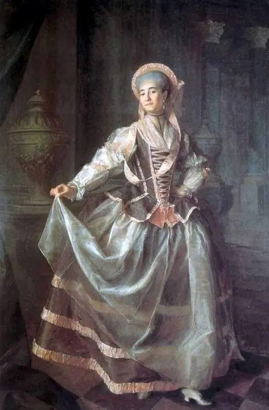8 Портрет А П Левшиной 1775 Гос Русский музей 9 Портрет Е И - фото 9