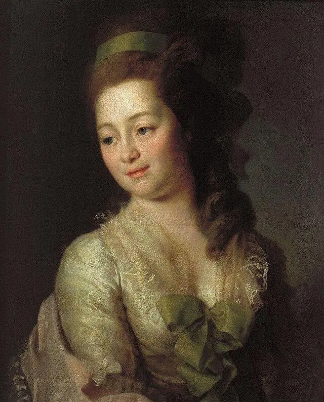 15 Портрет М А Дьяковой 1778 Гос Третьяковская галерея 16 Портрет Я - фото 16
